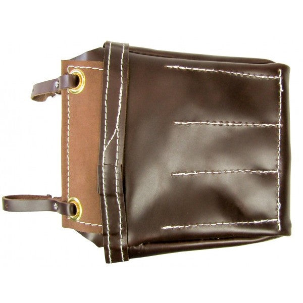 All Leather Bolt and Nut Bag