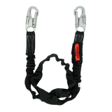 Bashlin - Tubular nylon web with polyester shock absorbing core and two SL6650A snaphooks Bashlin