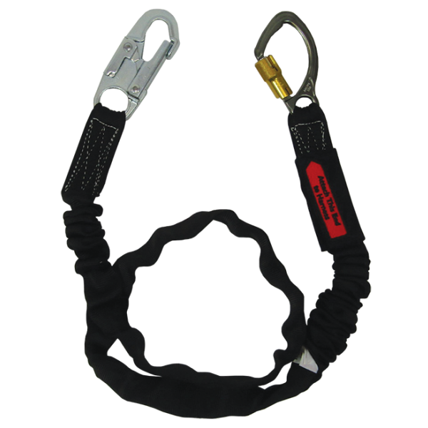 Bashlin - Tubular nylon web with polyester shock absorbing core, a SL6550A snaphook and a 3005A carabiner.