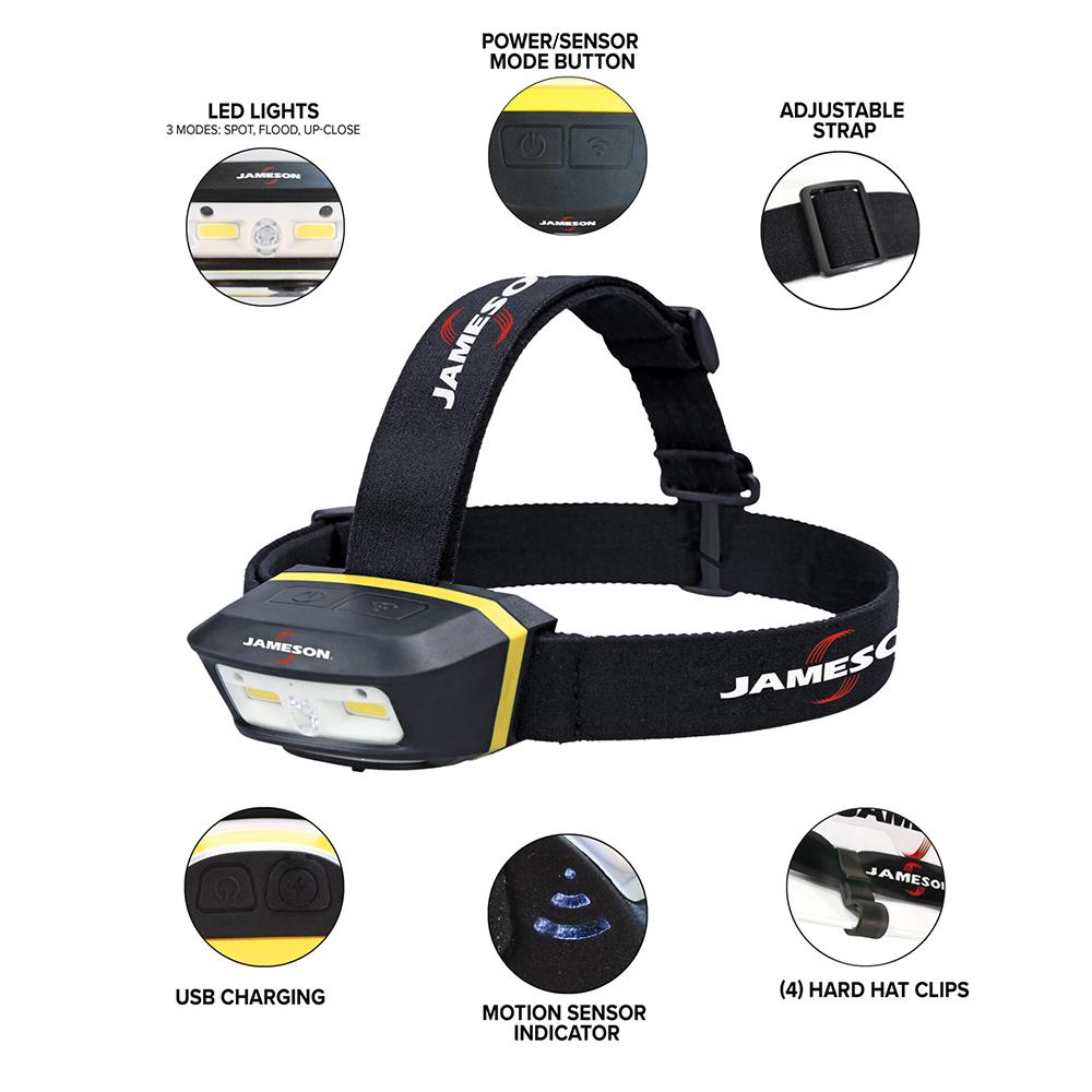 Jameson Rechargeable LED Headlamp