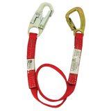 Bashlin - 1" Nylon web with SL6650A rope snaphook and 3005 steel carabiner on the ends