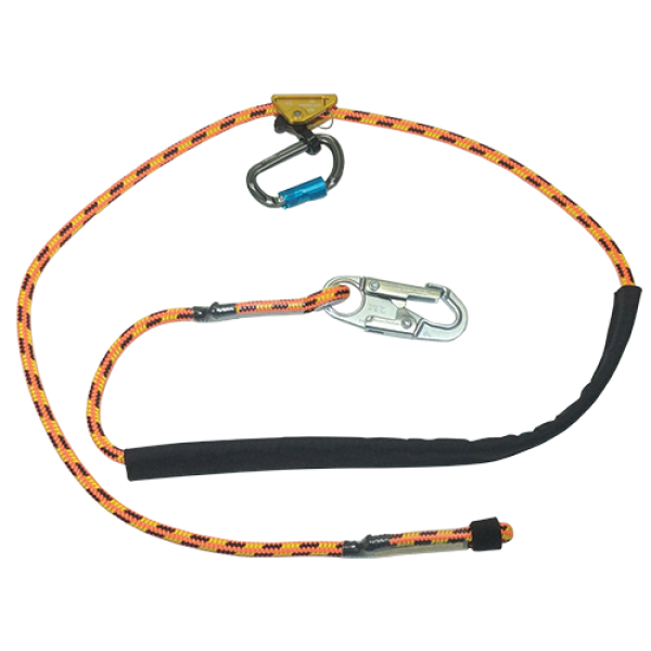 Bashlin - 4019 Series Adjustable Rope Positioning Lanyard with 90° Twist