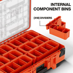 Klein - MODbox™ Component Box, Full Width Klein Tools