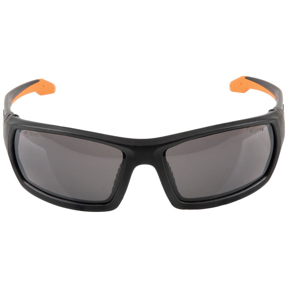 Professional Safety Glasses, Full Frame, Gray Lens