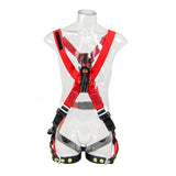 Bashlin - "X" Style Harness with nylon loop and 24" nylon loop back attachment