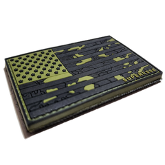 Storage Pocket Patch: Flagged Camo Superesse Straps LLC