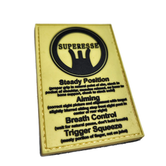 Storage Pocket Patch: Marksmanship Fundamentals Superesse Straps LLC