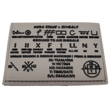 Storage Pocket Patch: Hobo Symbols, Ground to Air Signals, Search and Rescue Markings Superesse Straps LLC