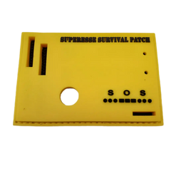 Superesse Survival Patch: Compartmentalized Micro EDC and Survival Kit Superesse Straps LLC