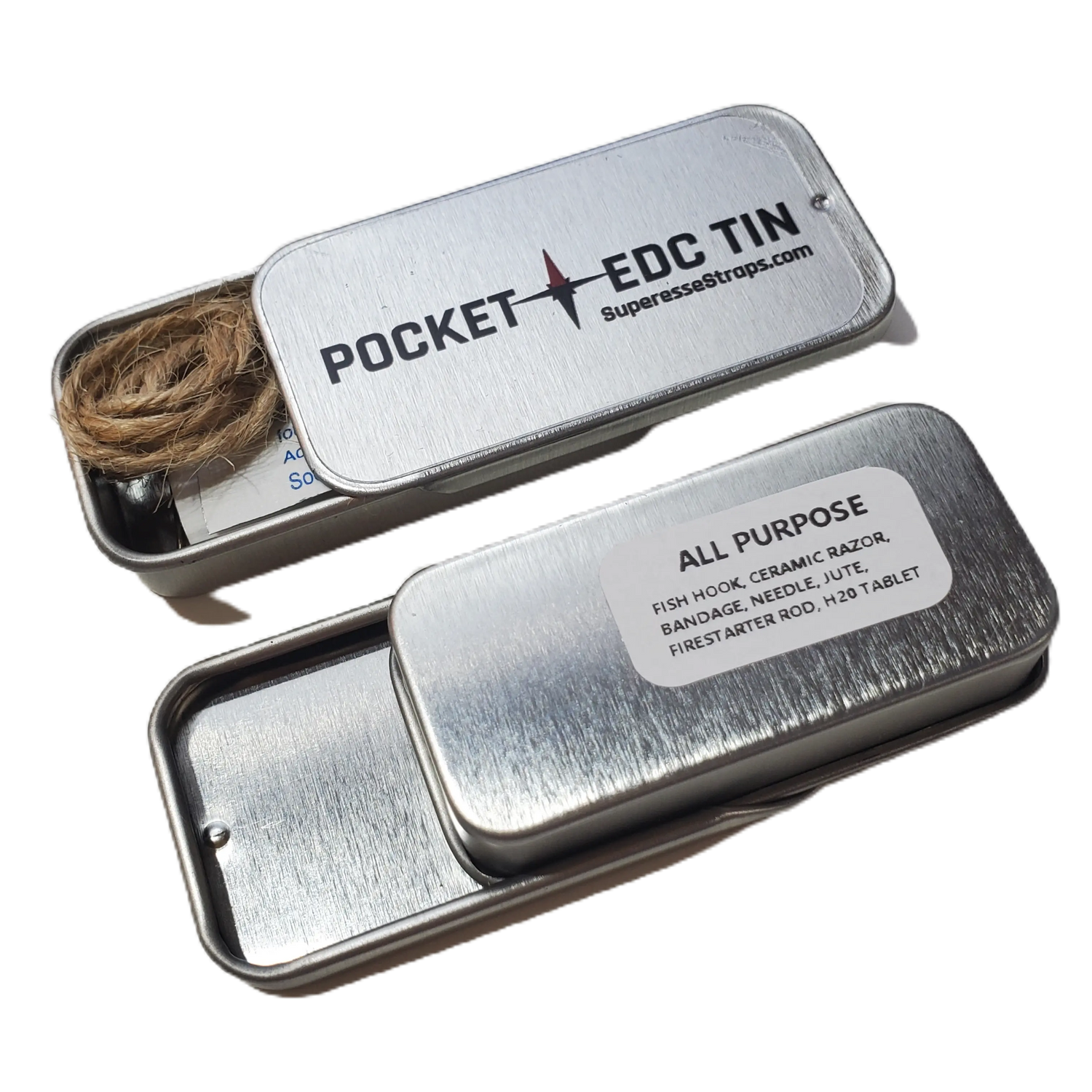 EDC Pocket Tin: Superesse Straps LLC
