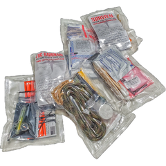 Shim Personal Survival Cards - Wallet Size Vacuum Sealed Survival Packets Superesse Straps LLC