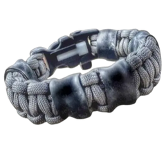 Scout Slimline: Minimalist's Paracord Bracelet for Survival Essentials - Fire, Cut, Shelter, Signal Superesse Straps LLC