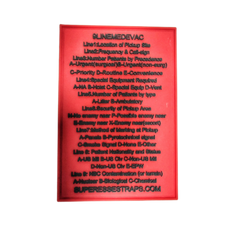 Storage Pocket Patch: Nine Line MedEvac Superesse Straps LLC