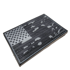 Storage Pocket Patch: Flagged Camo Superesse Straps LLC