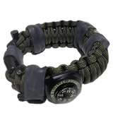 The Escape Evade Pathfinder: Military & Tactical Strap w/ SERE kit, Compass, Kevlar Saw, Cuff Key. Superesse Straps LLC