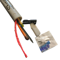 EDC Cache Markers - Hollow Sharpie with internal stash of survival supplies. Superesse Straps LLC