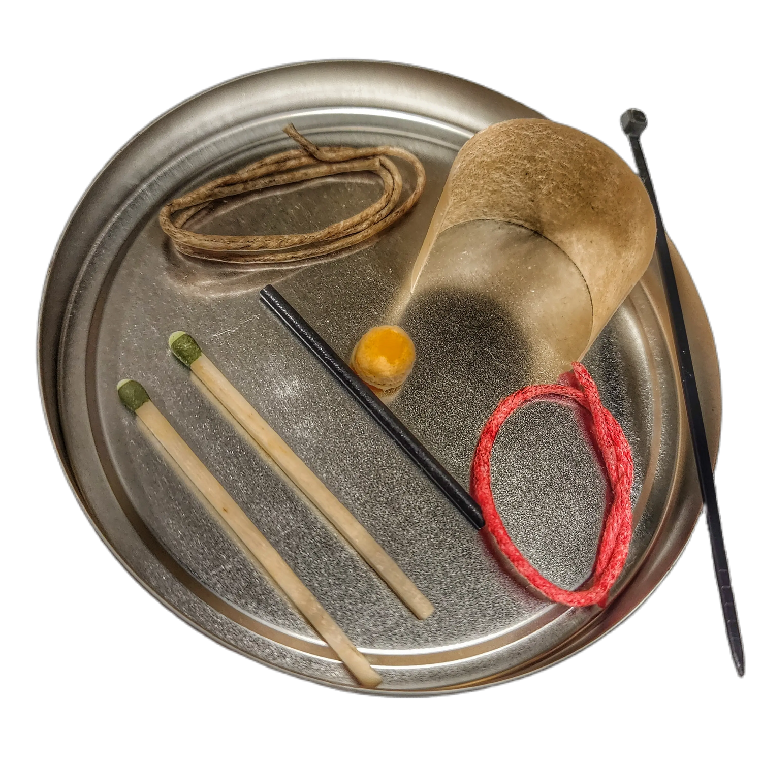 EDC Cache Markers - Hollow Sharpie with internal stash of survival supplies. Superesse Straps LLC