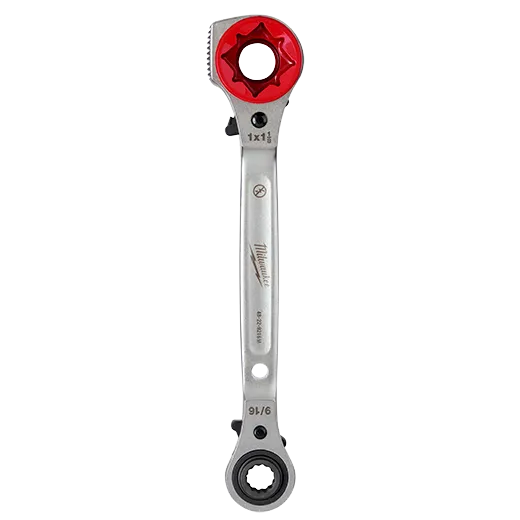 Milwaukee - Lineman's 5in1 Ratcheting Wrench w/ Milled Strike Face