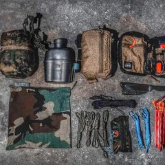 EDC Hank - Pocket Dump Storage Compartment Handkerchief. Superesse Straps LLC