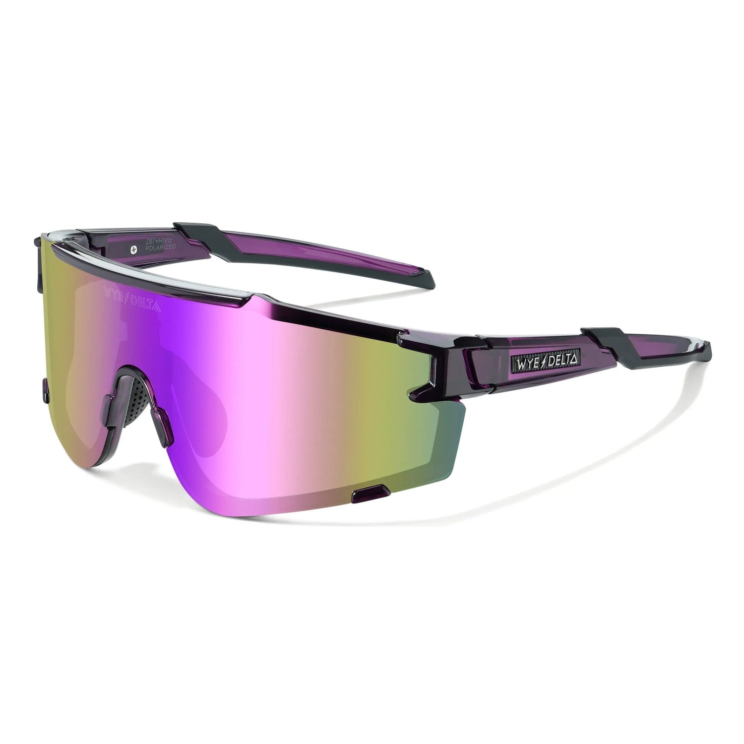 Wye Delta Z87+ HiViz Transparent Purple Polarized Wye Delta LLC