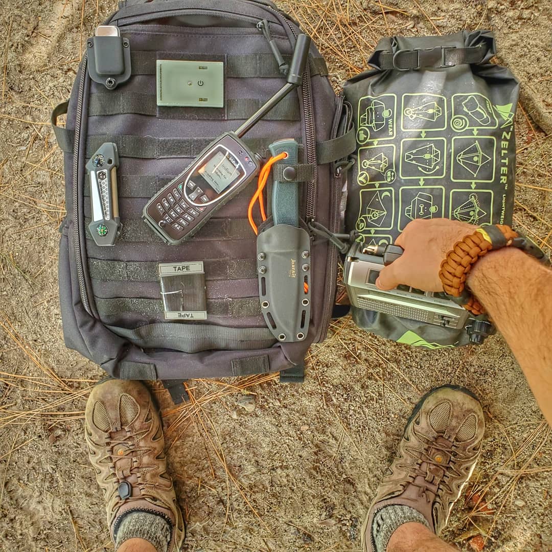 Illumination Patch Kit: Built-in Flashlight and Chemlight Morale Patch Superesse Straps LLC