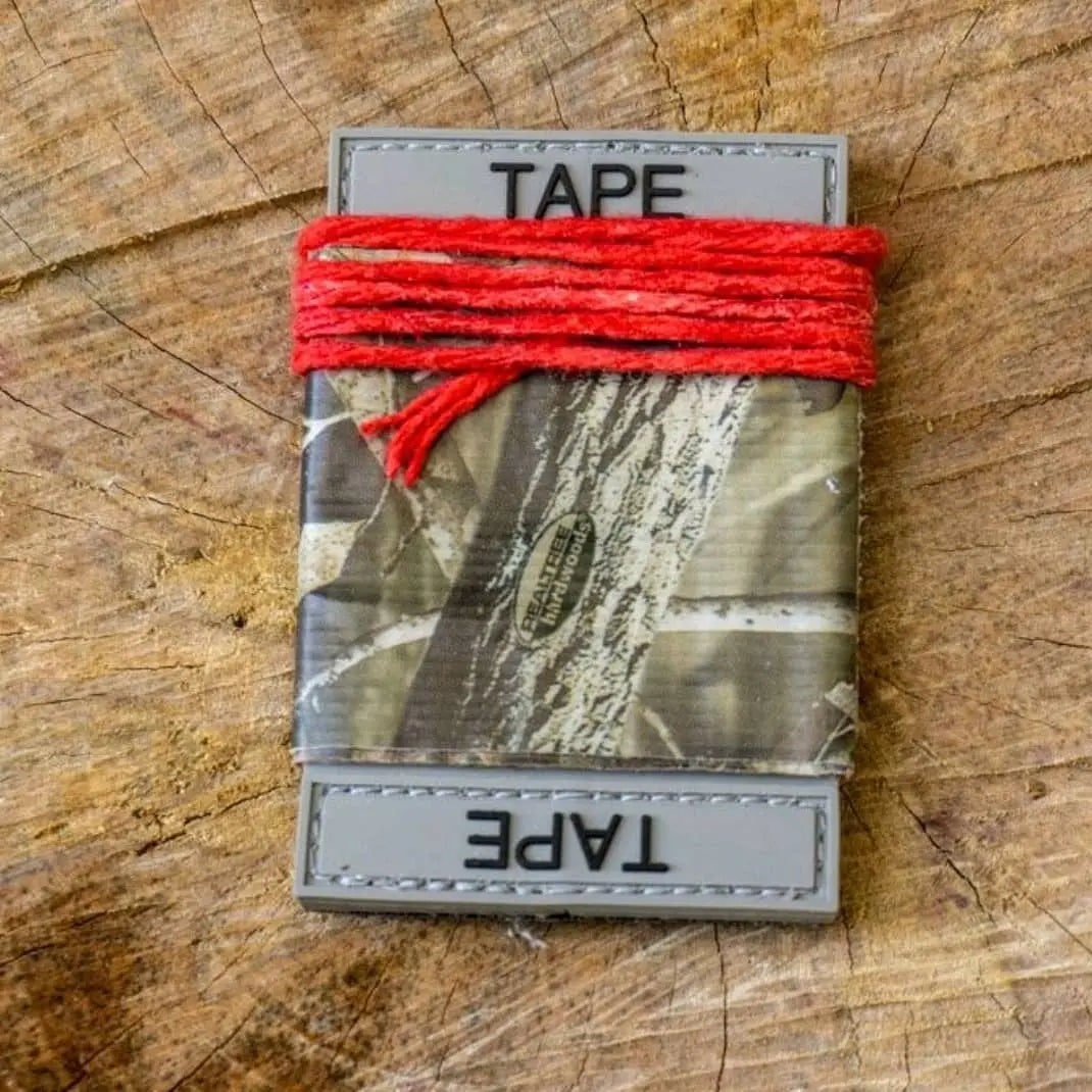 Duct Tape Dispenser Patch - EDC Duct Tape or Cordage on a Spool Morale Patch Superesse Straps LLC