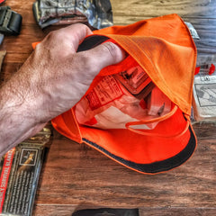 EDC Hank - Pocket Dump Storage Compartment Handkerchief. Superesse Straps LLC