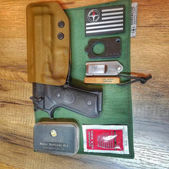 Tactical Tissue: Morale Patch compatible Ripstop stitched hank with covert storage pocket. Superesse Straps LLC