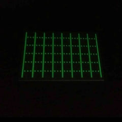 Note Patch Kit: Writable PVC surface for field notetaking with illuminated memo graph. Superesse Straps LLC