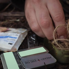 EDC Pocket Tin - Compartmentalized Survival Kits Superesse Straps LLC