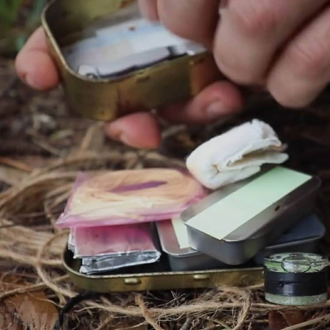 EDC Pocket Tin - Compartmentalized Survival Kits Superesse Straps LLC