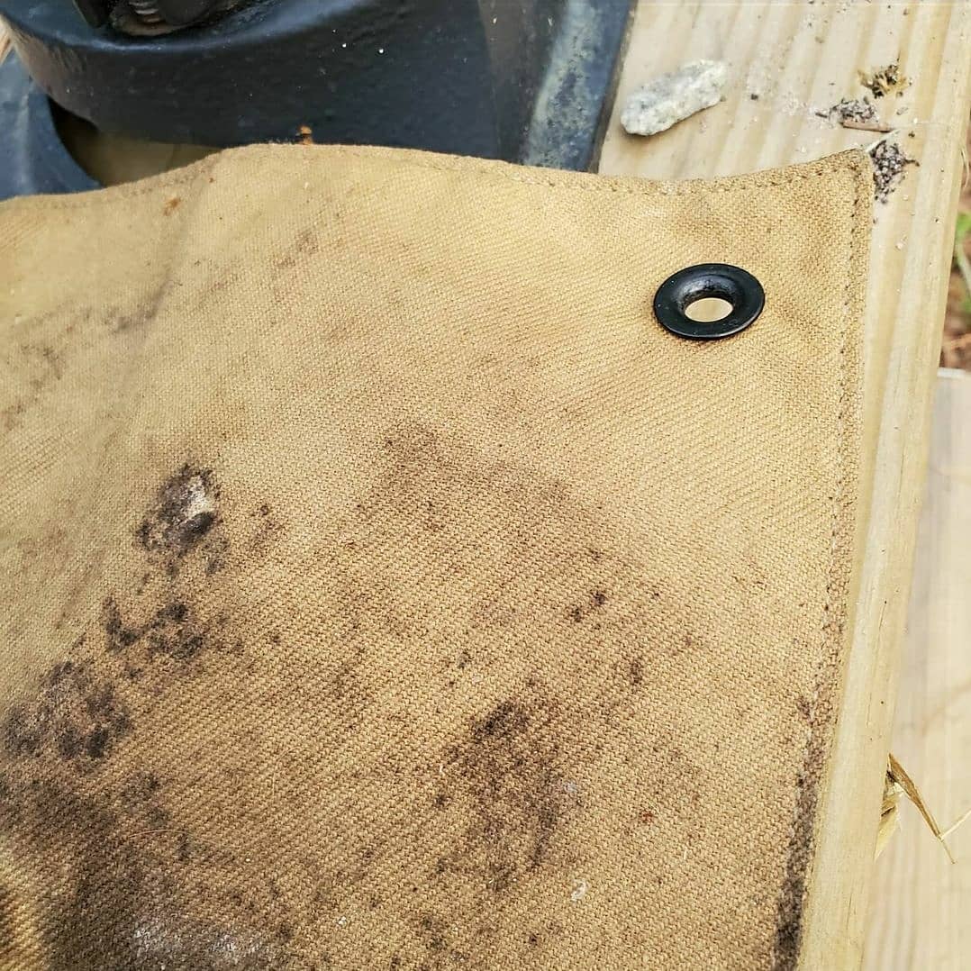 Camp Rag - Burn Proof Work Cloth built from Durable Kevlar Fabric w/ Lanyard Grommet. Superesse Straps LLC
