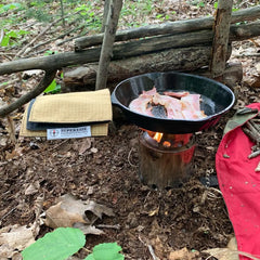 Camp Rag - Burn Proof Work Cloth built from Durable Kevlar Fabric w/ Lanyard Grommet. Superesse Straps LLC