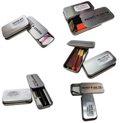 EDC Pocket Tin - Compartmentalized Survival Kits Superesse Straps LLC
