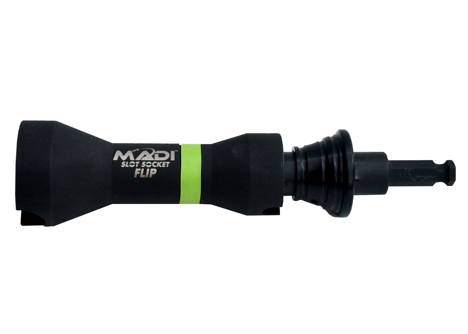 Madi - Compact Slot Socket Flip with Secure Lock Adapter