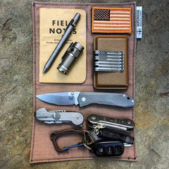 Tactical Tissue: Morale Patch compatible Ripstop stitched hank with covert storage pocket. Superesse Straps LLC