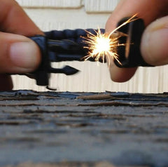 Scout Slimline: Minimalist's Paracord Bracelet for Survival Essentials - Fire, Cut, Shelter, Signal Superesse Straps LLC