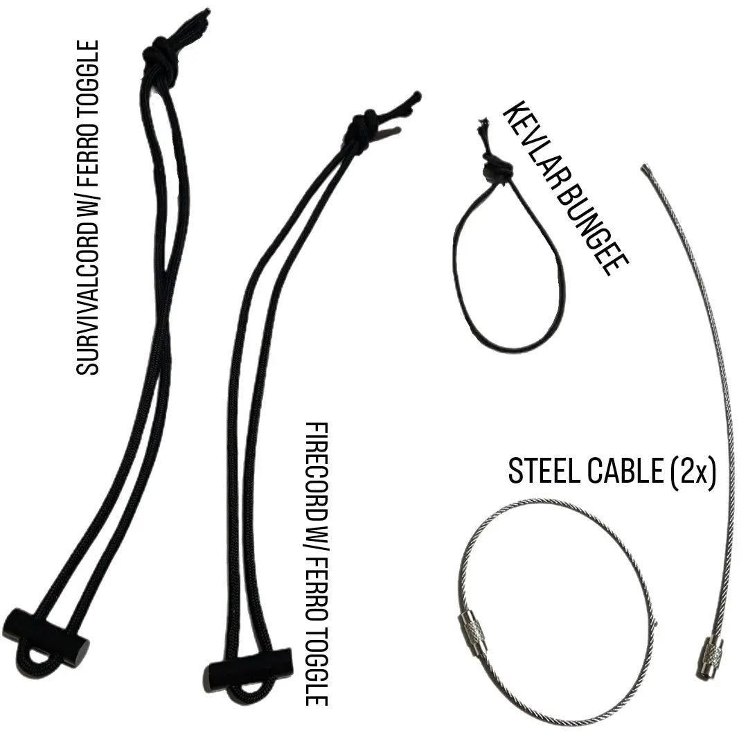 Camp Rag - Burn Proof Work Cloth built from Durable Kevlar Fabric w/ Lanyard Grommet. Superesse Straps LLC