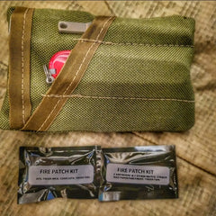 Fire Patch Kit: fire crafting supplies and tinder Superesse Straps LLC