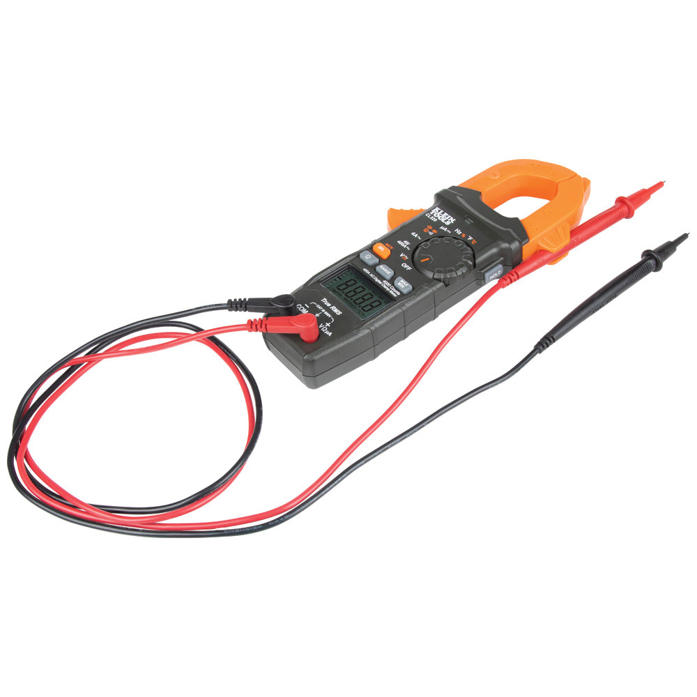 Klein HVAC Digital Clamp Meter, AC Auto-Ranging 400 Amp