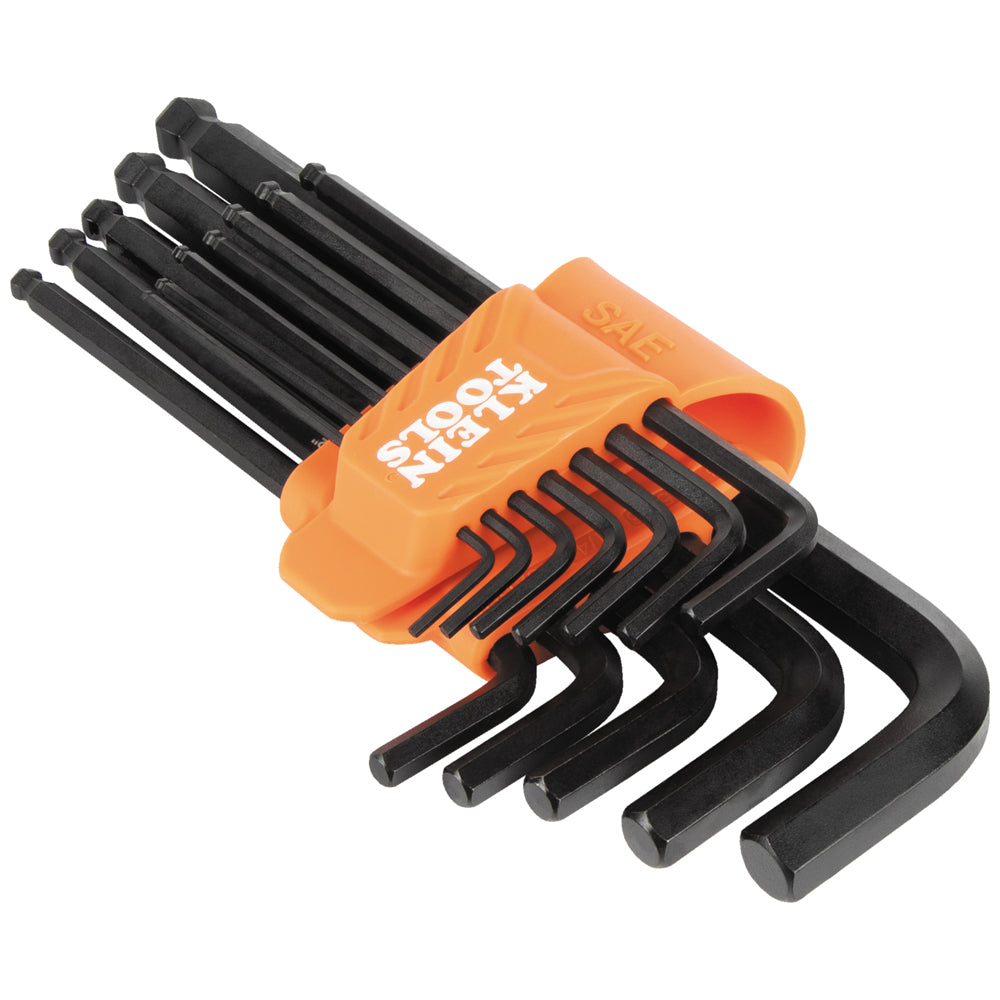 Klein L Style Ball End Hex Key Caddy Set 12-Piece