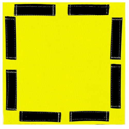 Salisbury Blanket Class 0 Type II 12x12 Yellow Velcro