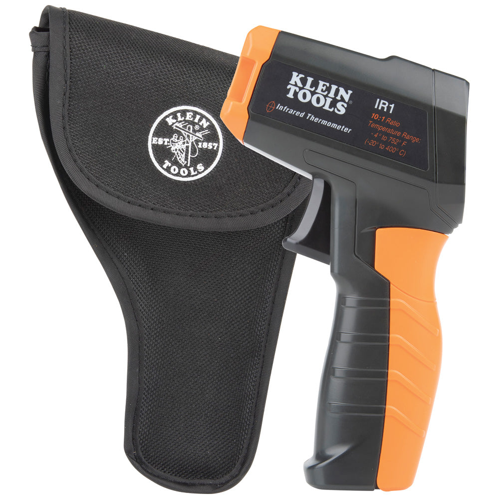 Klein Infrared Digital Thermometer with Targeting Laser, 10:1