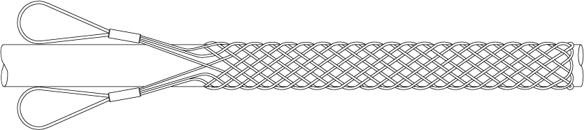 Slingco L Lace Up Galvanized Pulling Grip