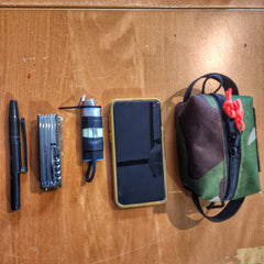 Survival Kit Lighter - Fire Starter outfitted with supplies. Superesse Straps LLC