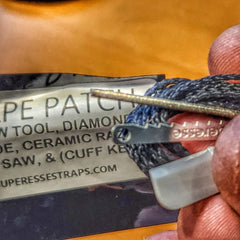 Escape Patch Kit - micro restraint defeat implements and detention evasion gear Superesse Straps LLC