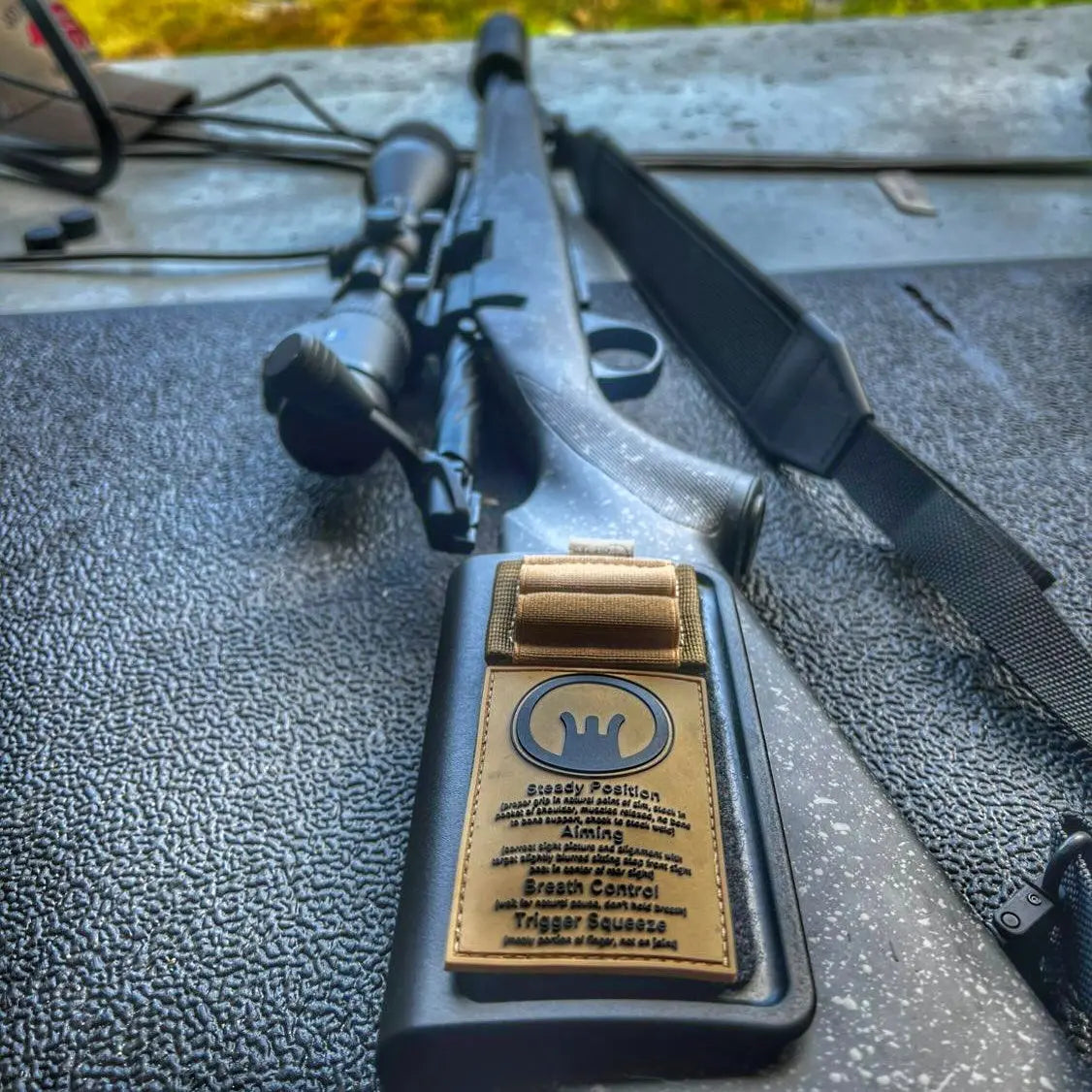 Storage Pocket Patch: Marksmanship Fundamentals Superesse Straps LLC