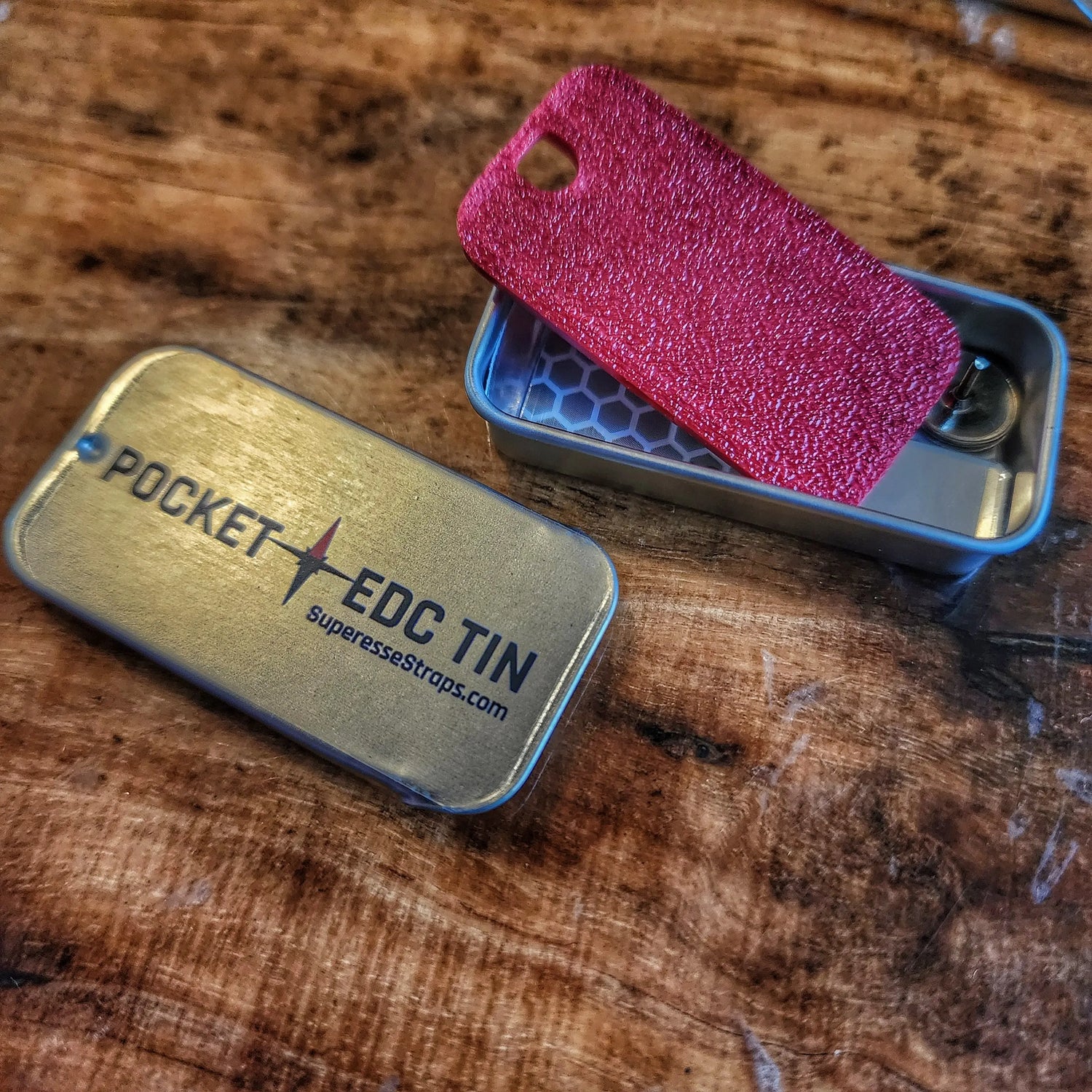 EDC Pocket Tin - Compartmentalized Survival Kits Superesse Straps LLC