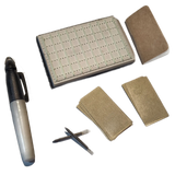 Note Patch Kit: Writable PVC surface for field notetaking with illuminated memo graph. Superesse Straps LLC