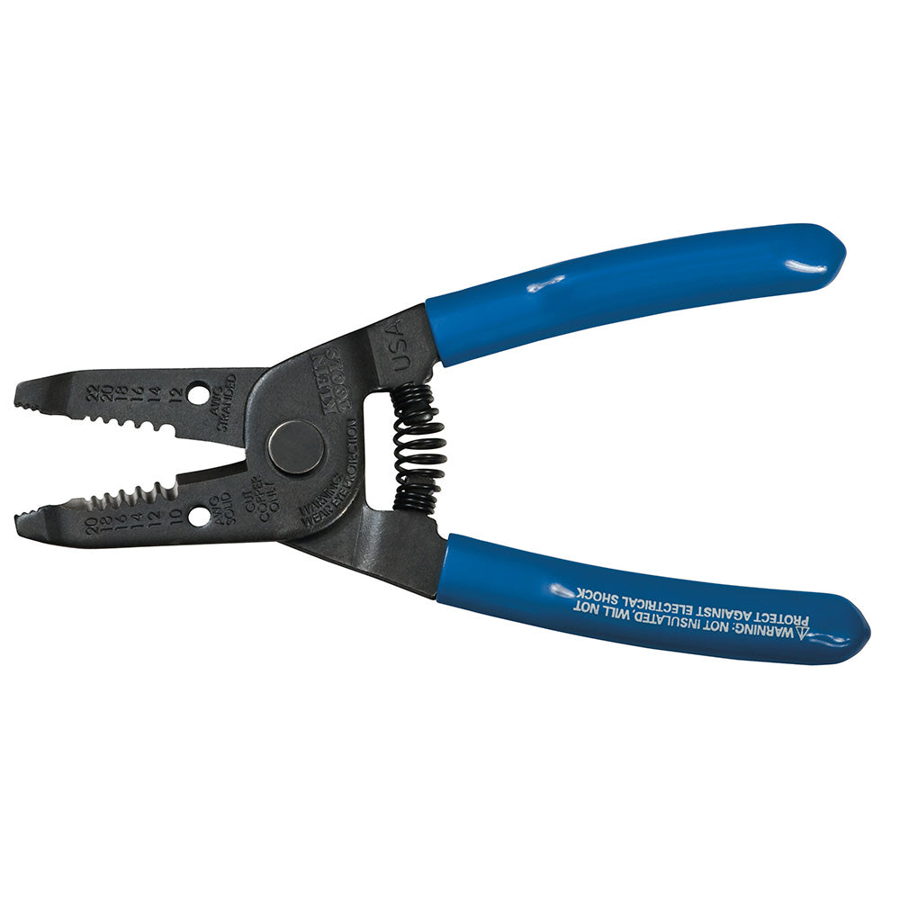 Klein Wire Stripper/Cutter 10-20 Solid, 12-22 AWG Stranded